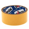 Клейкая лента UNIBOB, двусторонняя, 71 мкм, 38 мм х 5 м 194750 - фото 17087876