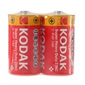 Батарейка солевая Kodak Extra Heavy Duty, С, R14-2S, 1.5В, спайка, 2 шт. 198424 - фото 17087887