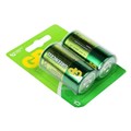 Батарейка солевая GP Greencell Extra Heavy Duty, D, R20-2BL, 1.5В, блистер, 2 шт. 470403 - фото 17087931