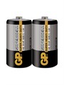 Батарейка солевая GP Supercell Super Heavy Duty, C, 14S / R14, 1.5В, спайка, 2 шт. 470407 - фото 17087935