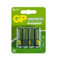 Батарейка солевая GP Greencell Extra Heavy Duty, AA, R6-4BL, 1.5В, блистер, 4 шт. 470410 - фото 17087939 Батарейка солевая GP Greencell Extra Heavy Duty, AA, R6-4BL, 1.5В, блистер, 4 шт. 470410 - фото 17087939