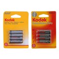 Батарейка солевая Kodak Extra Heavy Duty, AAA, R03-4BL, 1.5В, блистер, 4 шт. 475483 - фото 17087951