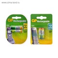 Аккумулятор GP, Ni-Mh, AAA, HR03-2BL, 1.2В, 650 мАч, блистер, 2 шт. 529731 - фото 17087969