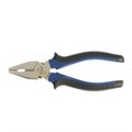 Плоскогубцы комбинированные ТУНДРА, CrV, никелированные, двухкомпонентные рукоятки, 160 мм 881647 - фото 17088820