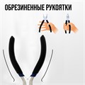 Плоскогубцы ТУНДРА mini, никелированные, обрезиненные рукоятки, 120 мм 881671 - фото 17089312