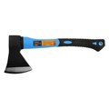 Топор кованый ТУНДРА, фиберглассовое обрезиненное топорище 43 см, 1000 г 882047 - фото 17089609