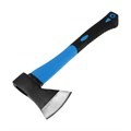 Топор кованый ТУНДРА, фиберглассовое обрезиненное топорище 36 см, 500 г 882044 - фото 17089645