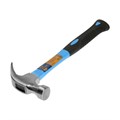 Молоток-гвоздодер ТУНДРА, фиберглассовая 2К рукоятка, 250 г 882007 - фото 17089766