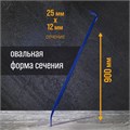 Лом-гвоздодер ТУНДРА, усиленный, 65 сталь, 900 х 25 х 12 мм 882073 - фото 17089772