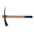 Кирка ТУНДРА, кованая, деревянная рукоятка 380 мм, двухплоскостная, 500 г 882060 - фото 17089782