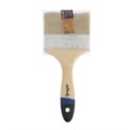Кисть плоская ТУНДРА, натуральная щетина, деревянная рукоятка, 4", 100 мм 881532 - фото 17089950