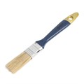 Кисть плоская ТУНДРА, натуральная щетина, пластиковая рукоятка, 1", 25 мм 881515 - фото 17090006