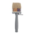 Кисть-макловица ТУНДРА, натуральная щетина, пластиковая рукоятка, 30х70 мм 881578 - фото 17090040