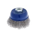 Щетка металлическая для УШМ ТУНДРА, "чашка", М14, 75 мм 1032340 - фото 17090202
