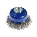Щетка металлическая для УШМ ТУНДРА, "чашка", М14, 65 мм 1032339 - фото 17090216