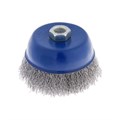 Щетка металлическая для УШМ ТУНДРА, "чашка", М14, 100 мм 1032341 - фото 17090285