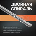 Бур по бетону ТУНДРА, двойная спираль, SDS-plus, 5 х 110 мм 1032395 - фото 17090551