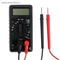 Мультиметр ТУНДРА mini, DT-182, ACV/DCV, DCA, 200-200MΩ, проверка батареек 1.5 и 9V 1026052 - фото 17090605