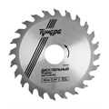 Диск пильный по дереву ТУНДРА, быстрый рез, 150 х 32 мм (кольца на 22,20,16), 24 зуба 1032325 - фото 17091287