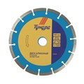 Диск алмазный отрезной ТУНДРА, сегментный, сухой рез, 180 х 22 мм 1032291 - фото 17091460