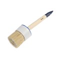 Кисть круглая ТУНДРА, натуральная щетина, деревянная рукоятка, № 20, 65 мм 881559 - фото 17091862