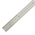 Линейка измерительная ТУНДРА, металлическая, шкала вытравлена, 1000 мм 1112957 - фото 17091944