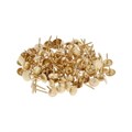 Гвозди ТУНДРА, декоративные, фактурные, 11х16 мм, золото, 100 шт 1178244 - фото 17092920