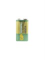 Батарейка солевая GP Greencell Extra Heavy Duty, 6F22-1S, 9В, крона, спайка, 1 шт. 1542529 - фото 17095050