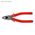 Плоскогубцы комбинированные ЛОМ, шлифованные, пластиковые рукоятки, 160 мм 1532377 - фото 17096103