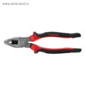 Плоскогубцы комбинированные ЛОМ, шлифованные, двухкомпонентные рукоятки, 200 мм 1532372 - фото 17096121