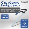 Струбцина F-образная ТУНДРА, 500 х 120 х 580 мм 1722224 - фото 17097772