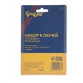 Набор ключей торцевых трубчатых ТУНДРА, оцинкованные, 8 - 17 мм, вороток, 6 предметов 1550261 - фото 17097809