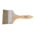 Кисть плоская ТУНДРА, смешанная щетина, деревянная рукоятка, 4", 100 мм 1818234 - фото 17097973