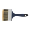 Кисть плоская ТУНДРА, искусственная щетина, пластиковая рукоятка, 4", 100 мм 1818253 - фото 17098084
