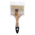 Кисть плоская ТУНДРА, натуральная щетина, деревянная рукоятка, 5", 125 мм 1818254 - фото 17098091