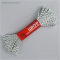 Шнур высокопрочный, d=3 мм, 20 м, цвет МИКС 2259284 - фото 17098250
