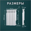 Радиатор Tropic 500x80 мм биметаллический, 6 секций 2398263 - фото 17098777 Радиатор Tropic 500x80 мм биметаллический, 6 секций 2398263 - фото 17098777