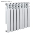 Радиатор Tropic 500x80 мм биметаллический, 8 секций 2398264 - фото 17098791
