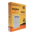 Радиатор Tropic 500x100 мм алюминиевый, 6 секций 2398268 - фото 17098802