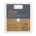 Диск алмазный отрезной ТУНДРА, TURBO-сегмент с защитными секторами, сухой рез, 115 х 22 мм 1857767 - фото 17099138 Диск алмазный отрезной ТУНДРА, TURBO-сегмент с защитными секторами, сухой рез, 115 х 22 мм 1857767 - фото 17099138