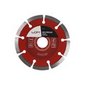 Диск алмазный отрезной ЛОМ, сегментный, сухой рез, 115 х 22 мм 1857735 - фото 17099658