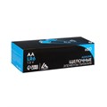 Батарейка алкалиновая (щелочная) LuazON, AA, LR6, спайка, 4 шт 1647489 - фото 17100054