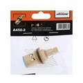 Кран-букса Accoona A450-2, керамика, 1/2", 15 шлицов, с резьбой 2619305 - фото 17100683 Кран-букса Accoona A450-2, керамика, 1/2", 15 шлицов, с резьбой 2619305 - фото 17100683