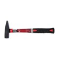 Молоток слесарный ЛОМ, квадратный боек, фиберглассовая обрезиненная рукоятка, 600 г 1672081 - фото 17101327