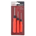 Набор отверток ЛОМ, 2 в 1, PH0/SL3 х 60 мм, PH1/SL5 х 70 мм, PH2/SL6 х 75 мм, 3 шт. 1818285 - фото 17101842