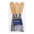 Набор шпателей ТУНДРА, деревянная рукоятка, 25-50-80 мм, 3 шт. 2393864 - фото 17102041