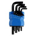 Набор ключей ТУНДРА black, TORX Tamper, CrV, TT10 - TT50, 9 шт. 2354402 - фото 17102539