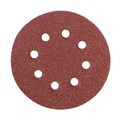 Круг абразивный шлифовальный под "липучку" ТУНДРА, перфорированный, 125 мм, Р36, 10 шт. 2603072 - фото 17103753
