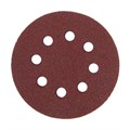 Круг абразивный шлифовальный под "липучку" ТУНДРА, перфорированный, 125 мм, Р40, 10 шт. 2603073 - фото 17103761