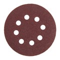 Круг абразивный шлифовальный под "липучку" ТУНДРА, перфорированный, 125 мм, Р60, 10 шт. 2603074 - фото 17103769